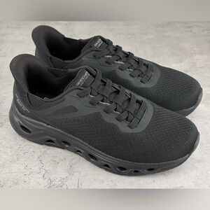 Skechers Men's Glide Step Sneaker Hands Free Swift Fit Sz 8 No Box Worn Once